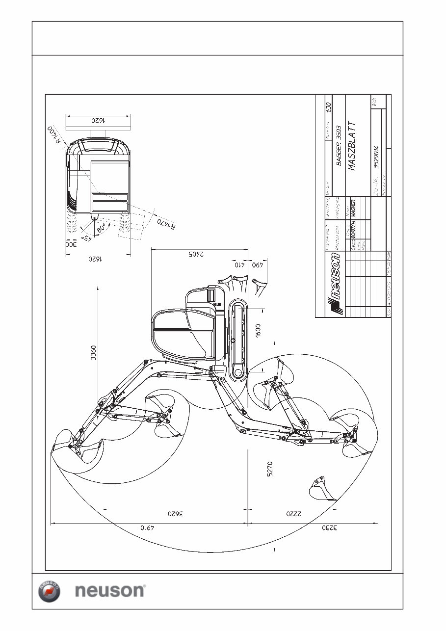 Neuson 3003 excavator Workshop Repair Service Manual preview img 10