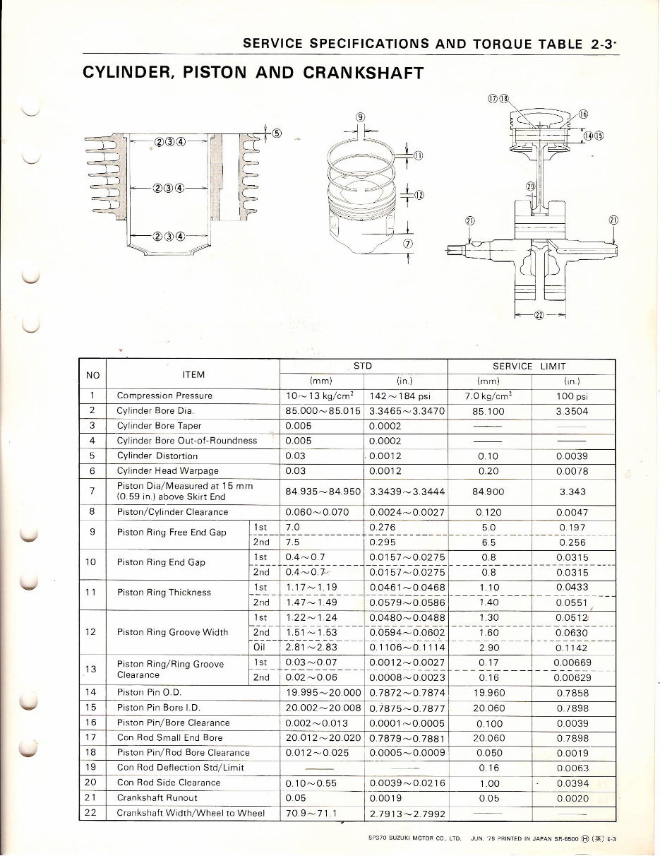 Suzuki SP370 SP 370 Motorcycle Complete Workshop Service Repair Manual preview img 10