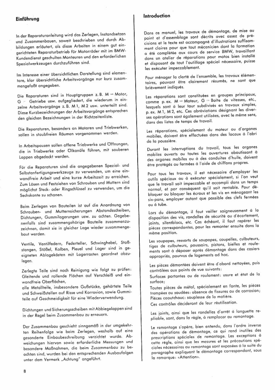 1957 BMW R26 R27 Service & Repair Manual preview img 10