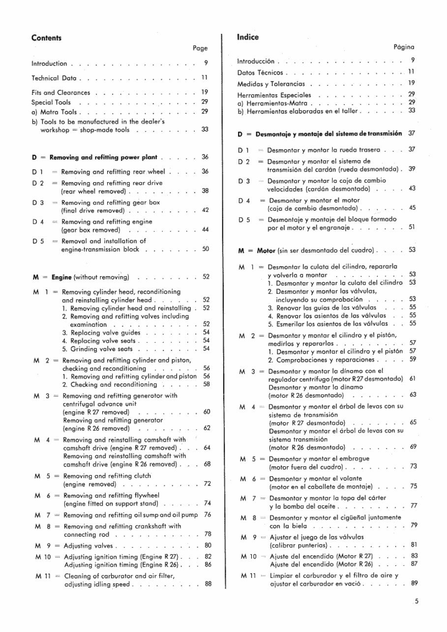 1957 BMW R26 R27 Service & Repair Manual preview img 6