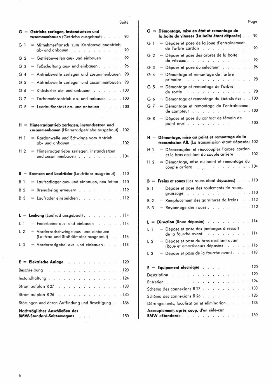 1957 BMW R26 R27 Service & Repair Manual preview img 8
