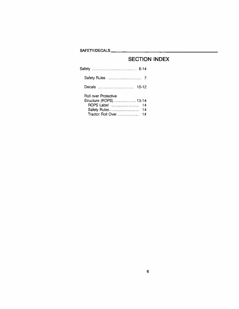 CASE IH 5130 5140 Tractor Operators Manual preview img 9