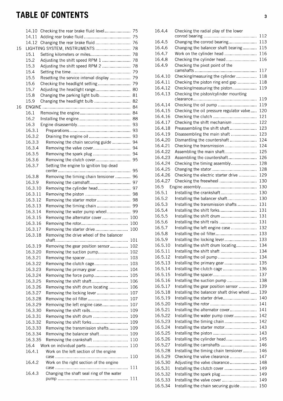 2013-2015 KTM 390 Duke OEM Service & Repair Manual preview img 5