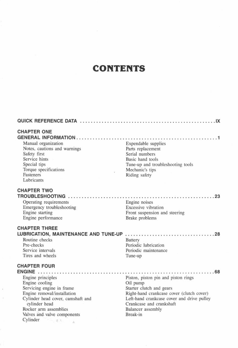 1986-2004 Suzuki LS650 Savage Motorcycles Service Repair Manual (Free Preview, Perfect for the DIY person!) preview img 6
