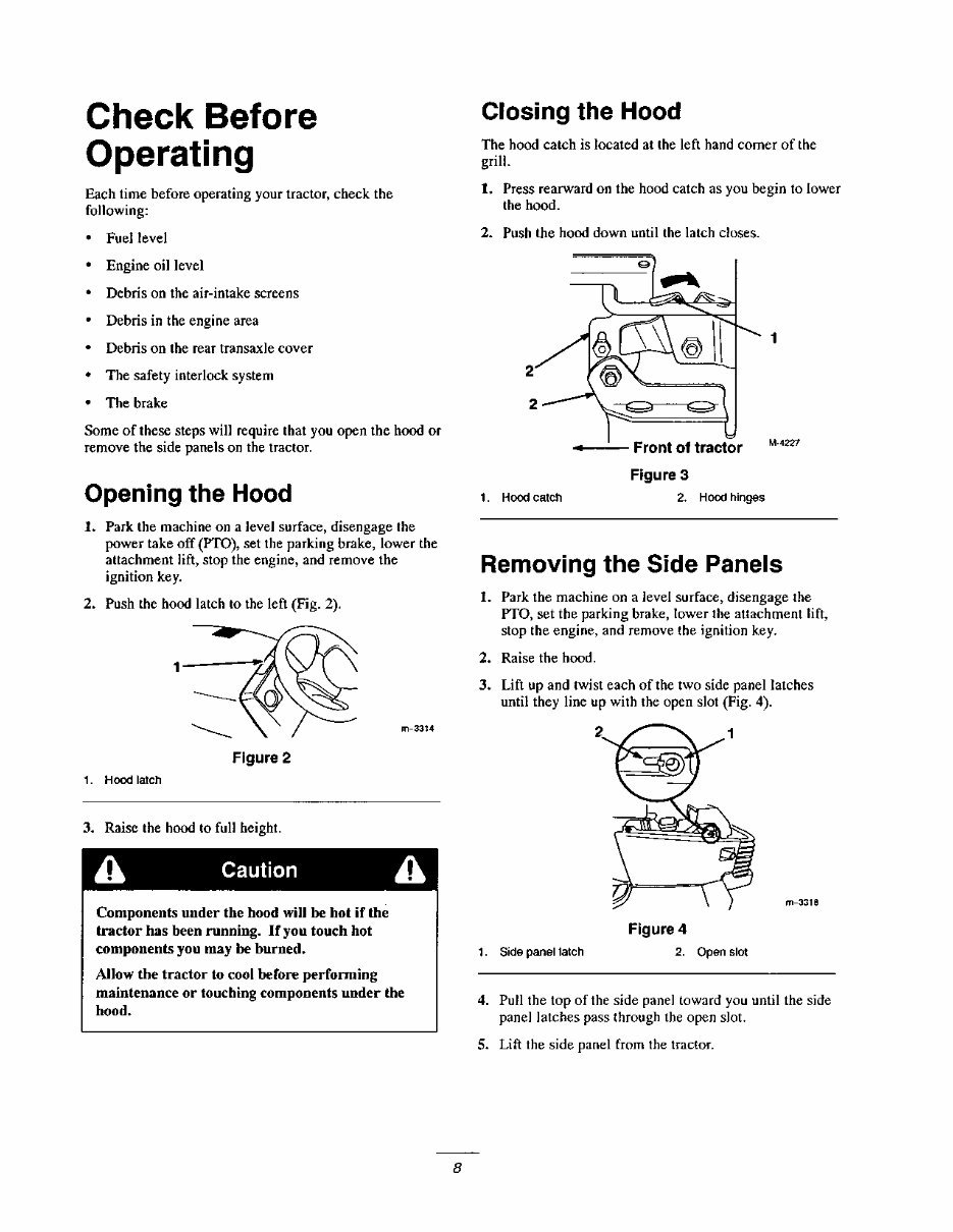 NEW HOLLand GT22 GARDEN Tractor Operators Manual preview img 10