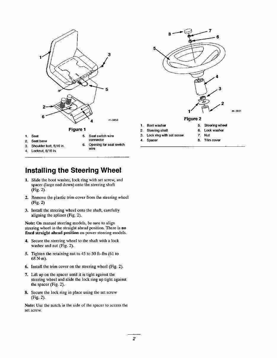 NEW HOLLand GT22 GARDEN Tractor Operators Manual preview img 4