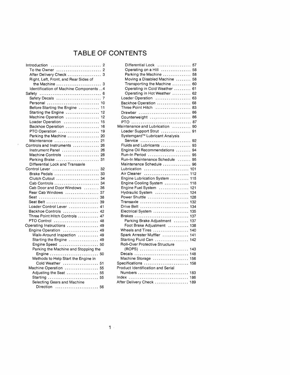 Case 480E Loader Backhoe Operators Instruction Manual - IMPROVED - preview img 3