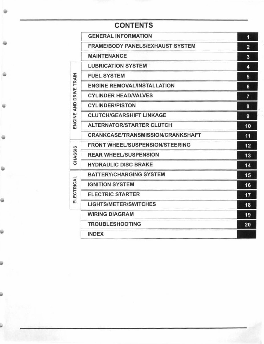 2008-2009 Honda CRF230L CRF230M Service & Repair Manual preview img 5