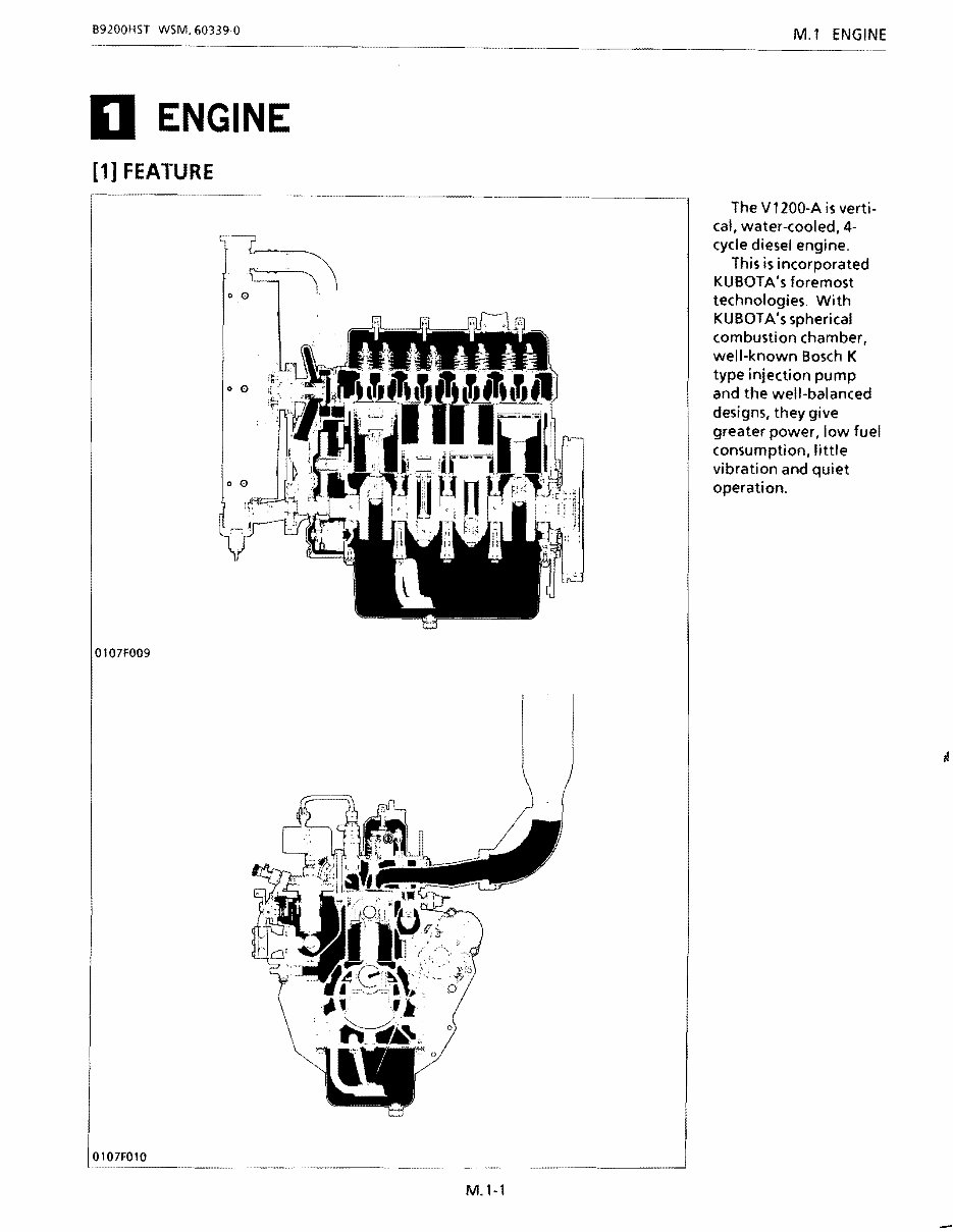 Kubota B9200 HST DC Tractor Workshop Service Repair Manual preview img 6