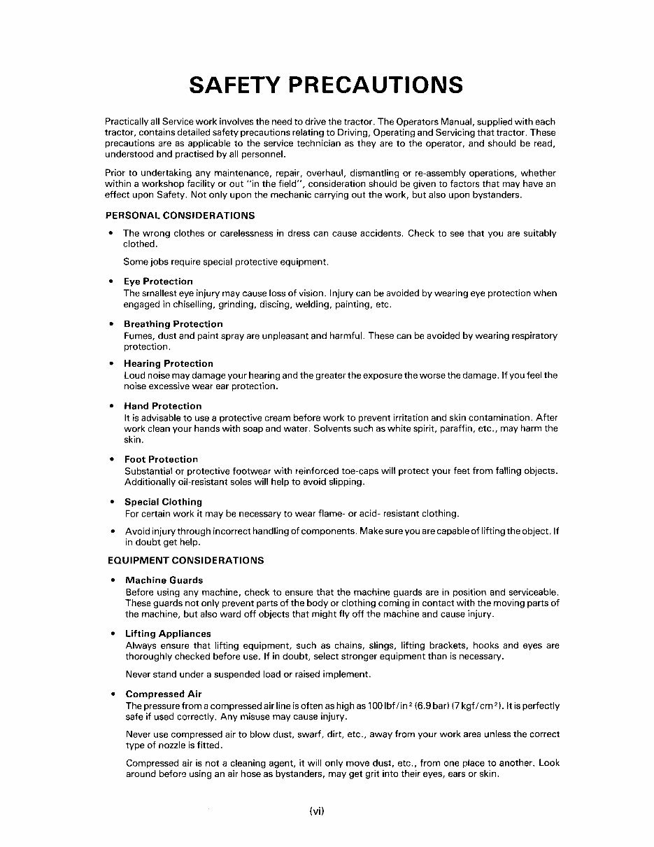 New Holland Tractors Series 10 Series 30 Workshop Service Repair Manual preview img 6