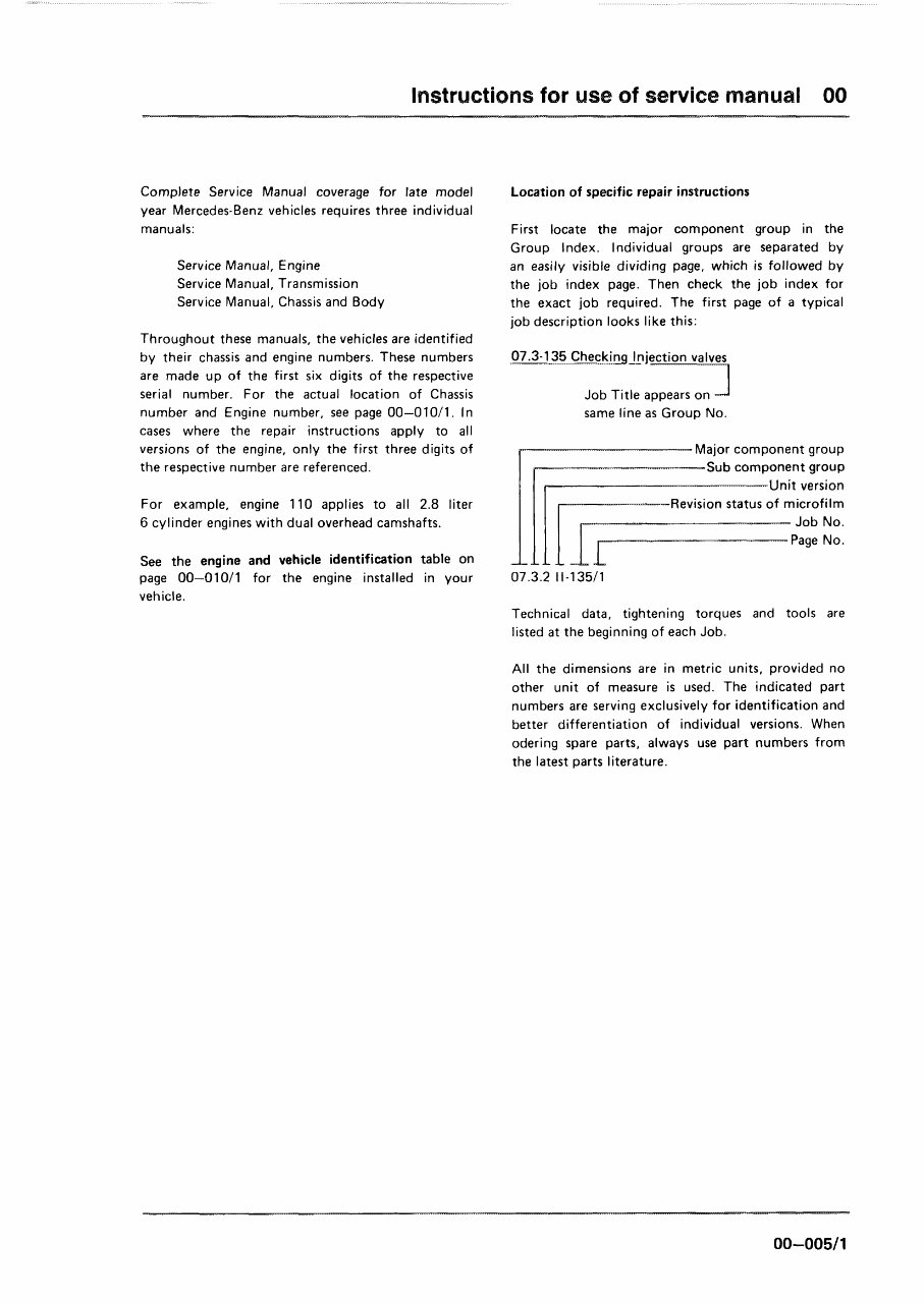 MB w123 280E master service manual preview img 1