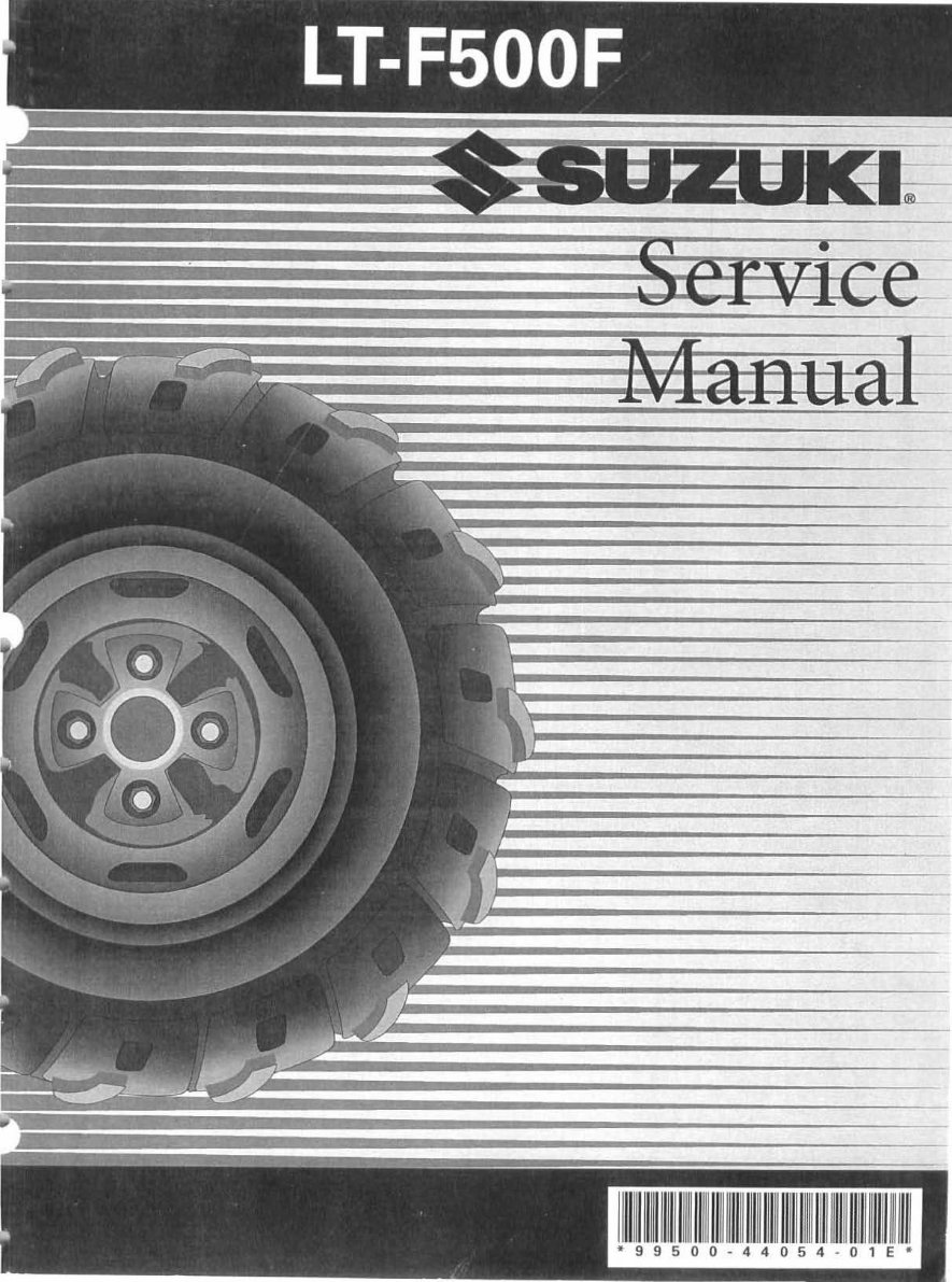 Suzuki Vinson 500 LT-F500F Manual Transmission Complete Workshop Service Repair Manual 2003 2004 2005 2006 2007 preview img 1