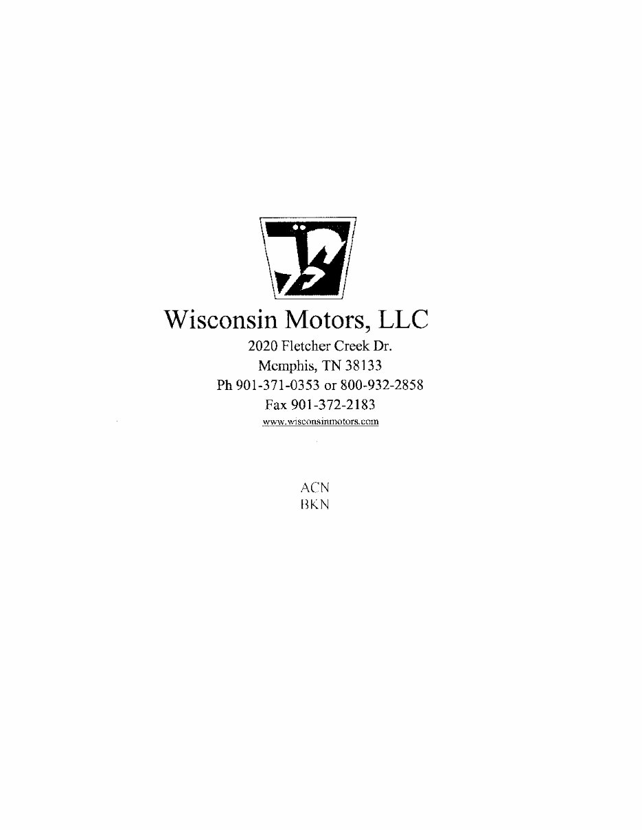 Wisconsin VH4D Engine Full Service & Repair Manual preview img 1
