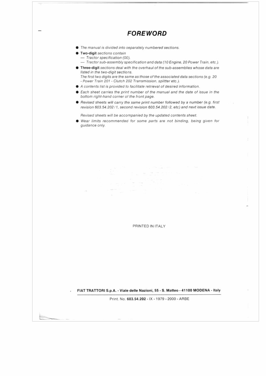 Fiat 680-680DT Tractor Service Repair Workshop Manual preview img 2