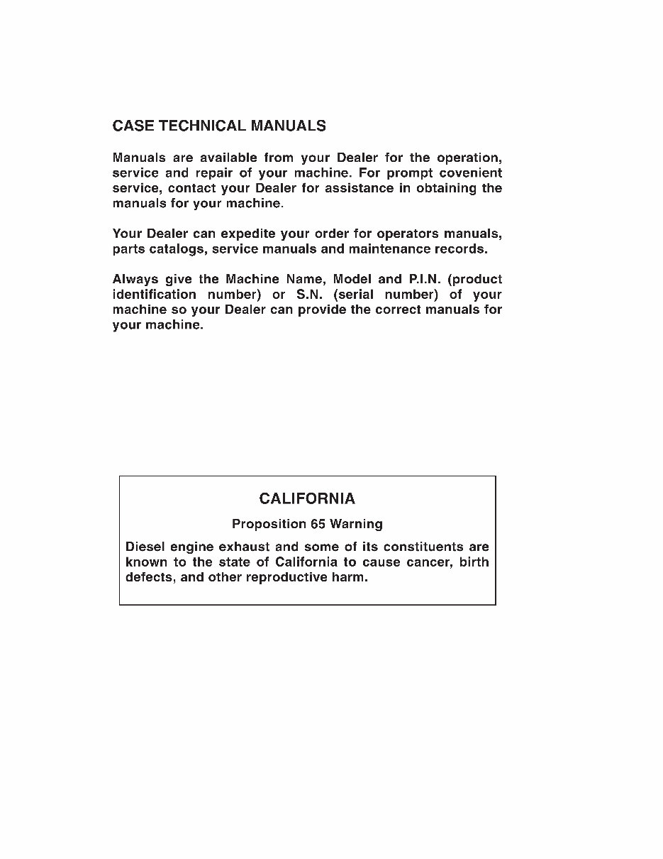 CASE IH 4210 4220 4230 4240 Tractor Operators Manual preview img 3