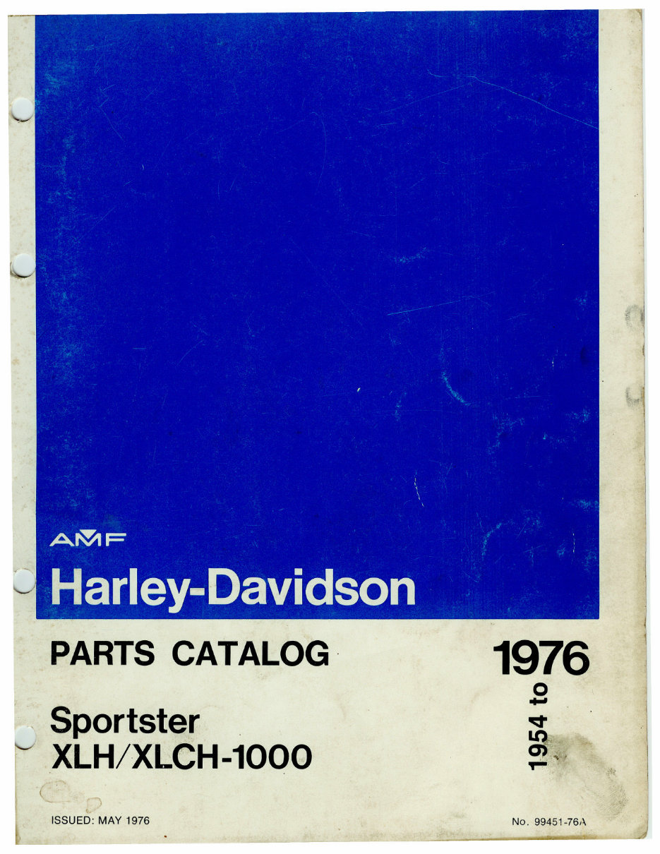Harley Davidson Sportster Parts Catalog preview img 1