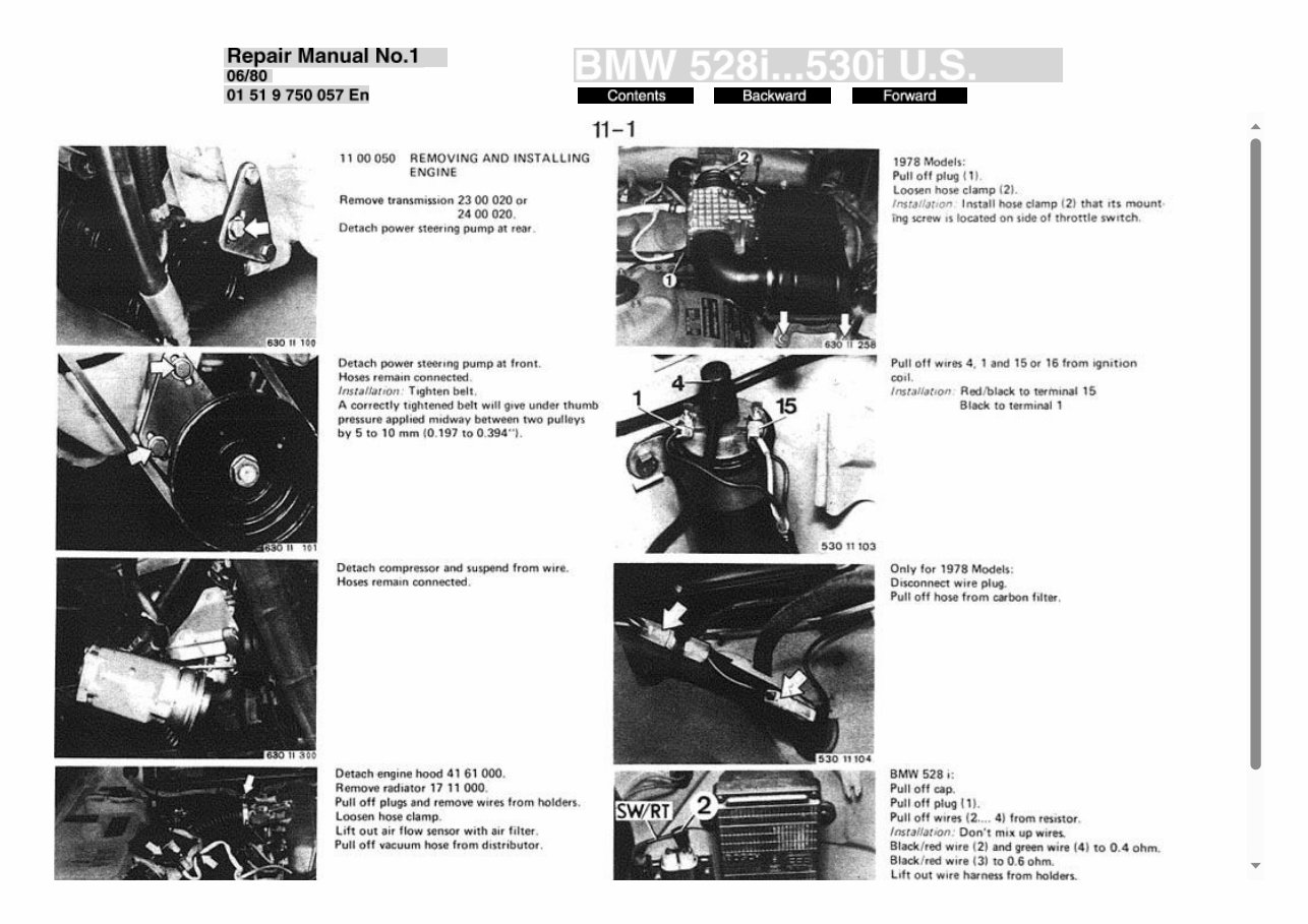 1972-1984 BMW 5-Series E12 Service and Repair Manual preview img 7