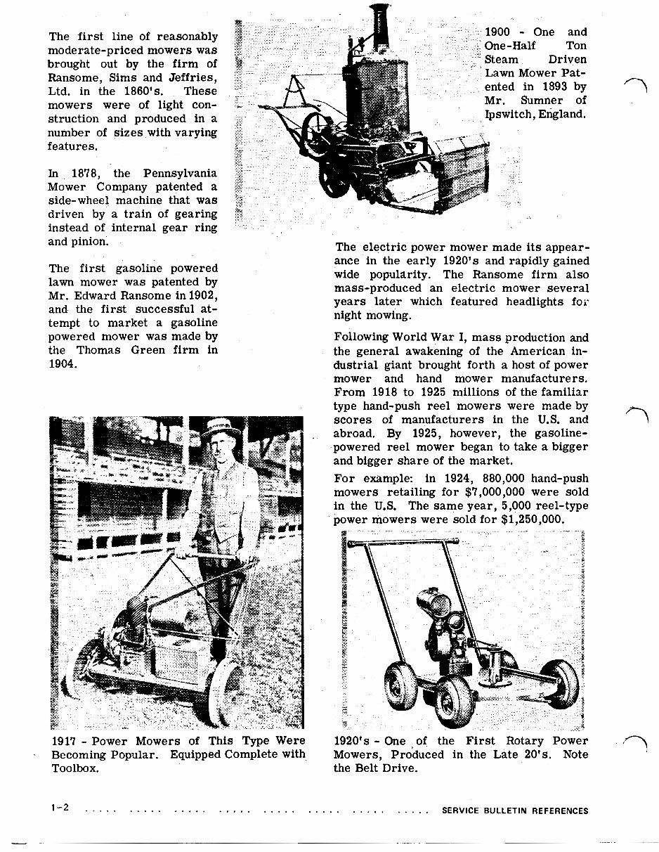 1950-1988 Lawn Boy Garden Equipment Service & Repair Manual preview img 5