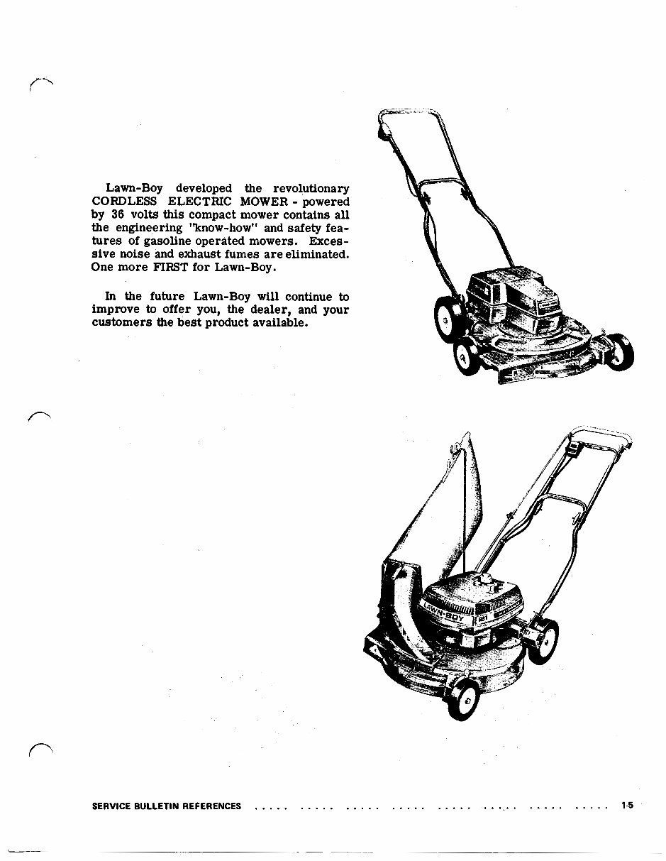 1950-1988 Lawn Boy Garden Equipment Service & Repair Manual preview img 8