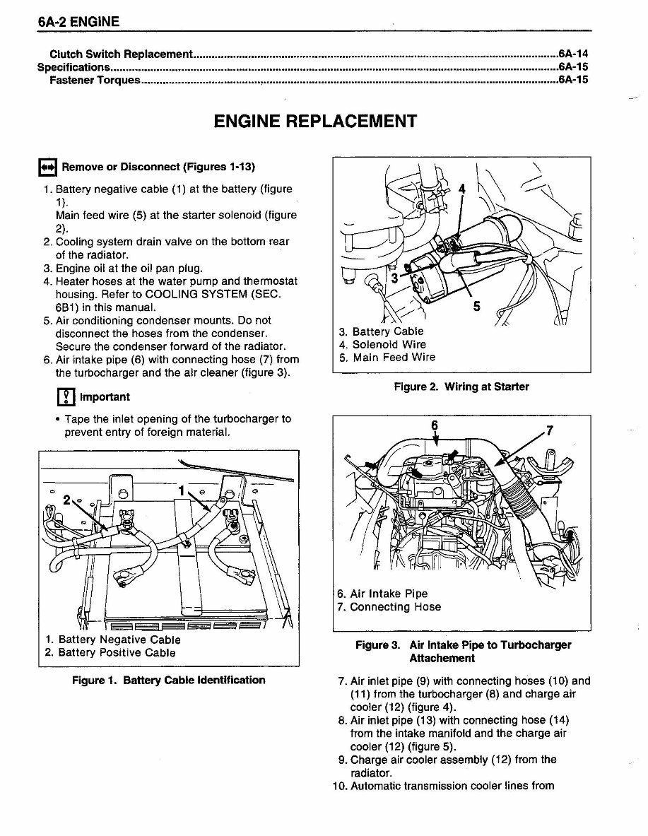 1993-1997 Isuzu Trooper Service & Repair Manual preview img 3