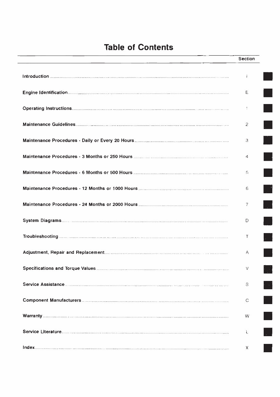 Cummins operation and Maintenance B & C marine propulsion. preview img 4