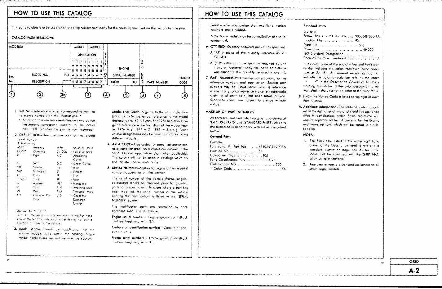 HONDA VF750F INTERCEPTOR Parts Manual Catalog preview img 3