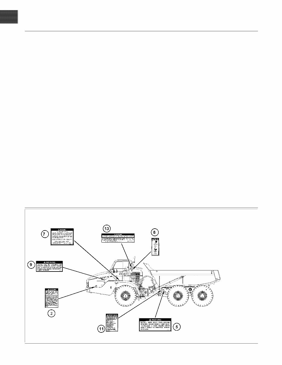cat 740 Articulated truck operator and maintenance manual preview img 6