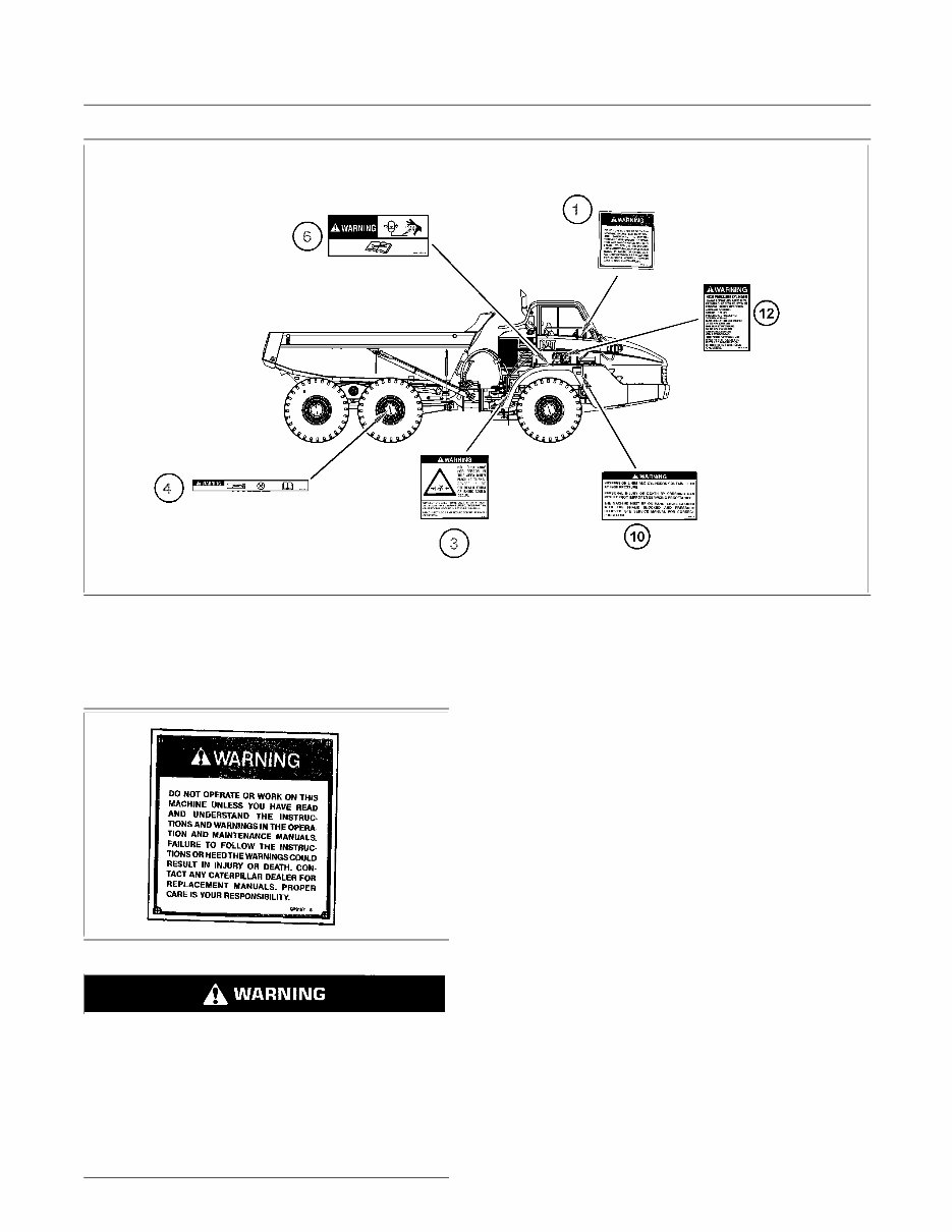 cat 740 Articulated truck operator and maintenance manual preview img 7