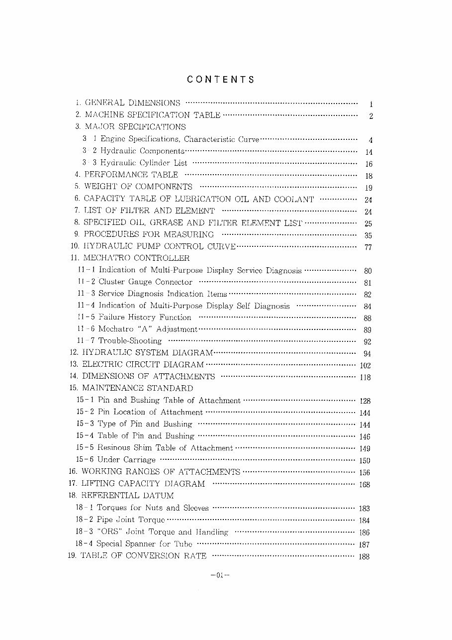 KOBELCO Hydraulic Excavator SK60-220 SUPER MARK V Service Repair Manual - ! preview img 2