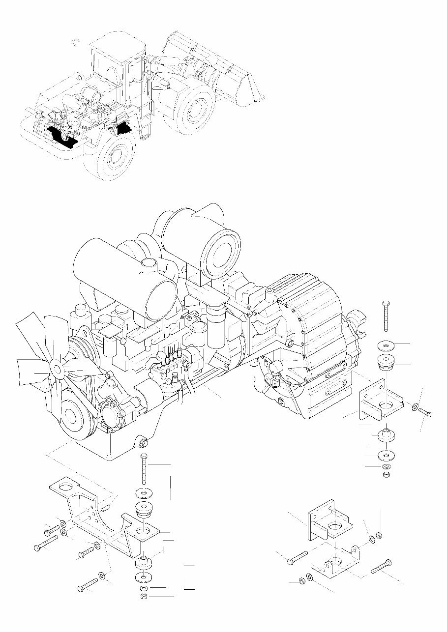 Komatsu WA470-5 Wheel Loader Parts Manual preview img 8