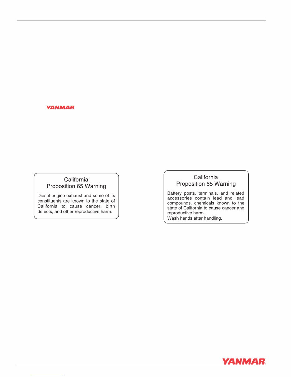 Yanmar Marine Diesel Engine 6LY3-ETP/-STP/-UTP Service Repair Manual preview img 2