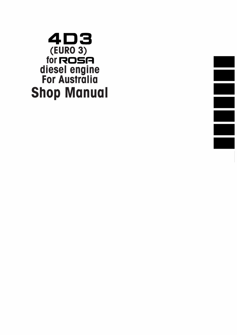 Mitsubishi Fuso Rosa Bus OEM Service & Repair Manual preview img 2