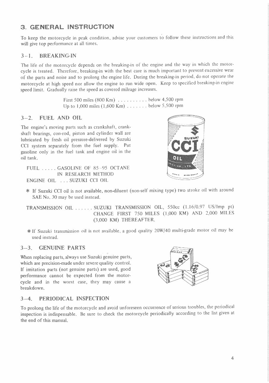 SUZUKI RV125 Service Repair Workshop Manual 1972-1981 preview img 8