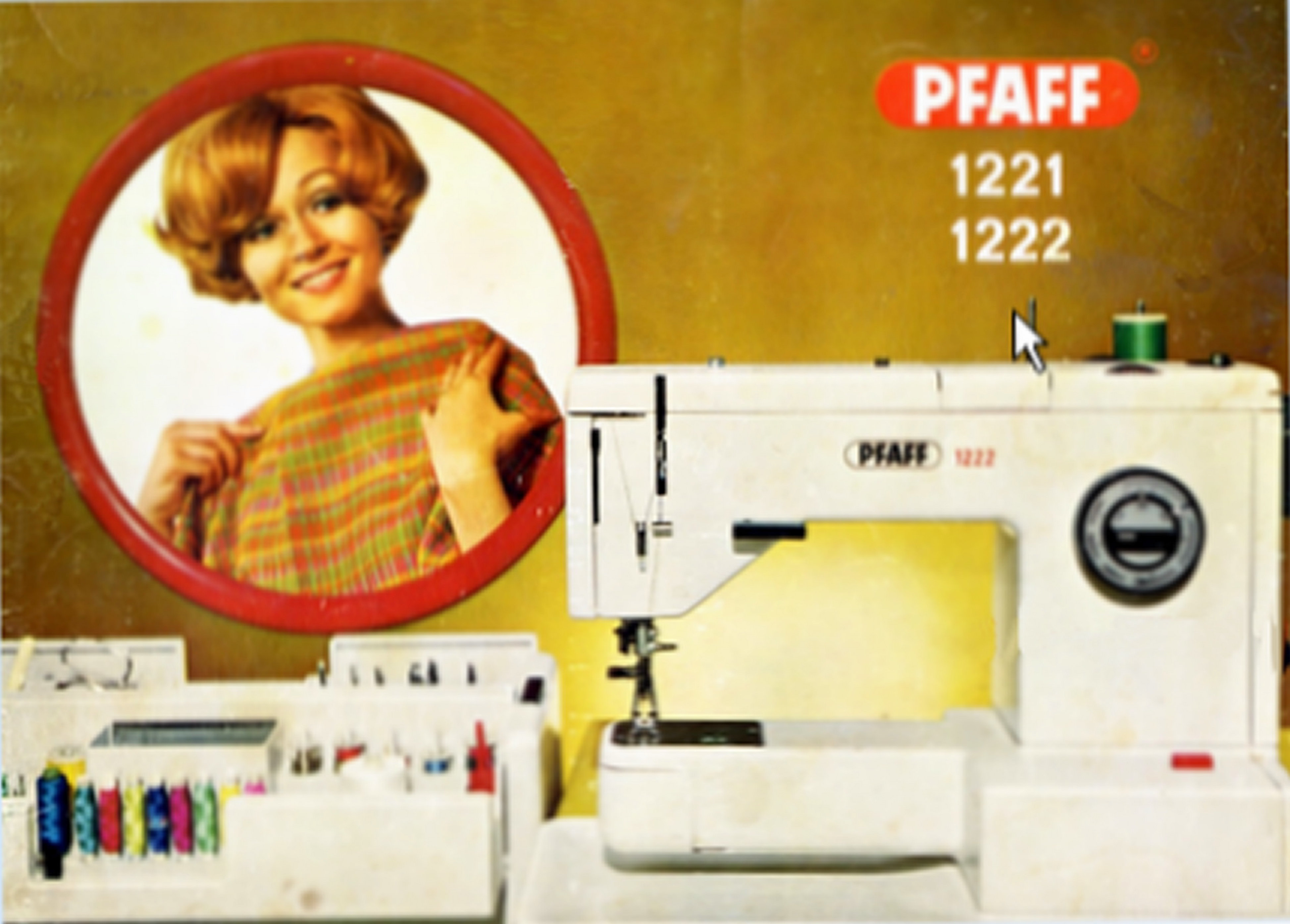 PFAFF 1221 1222 Service Manual and Owners Manual Instruction preview img 1