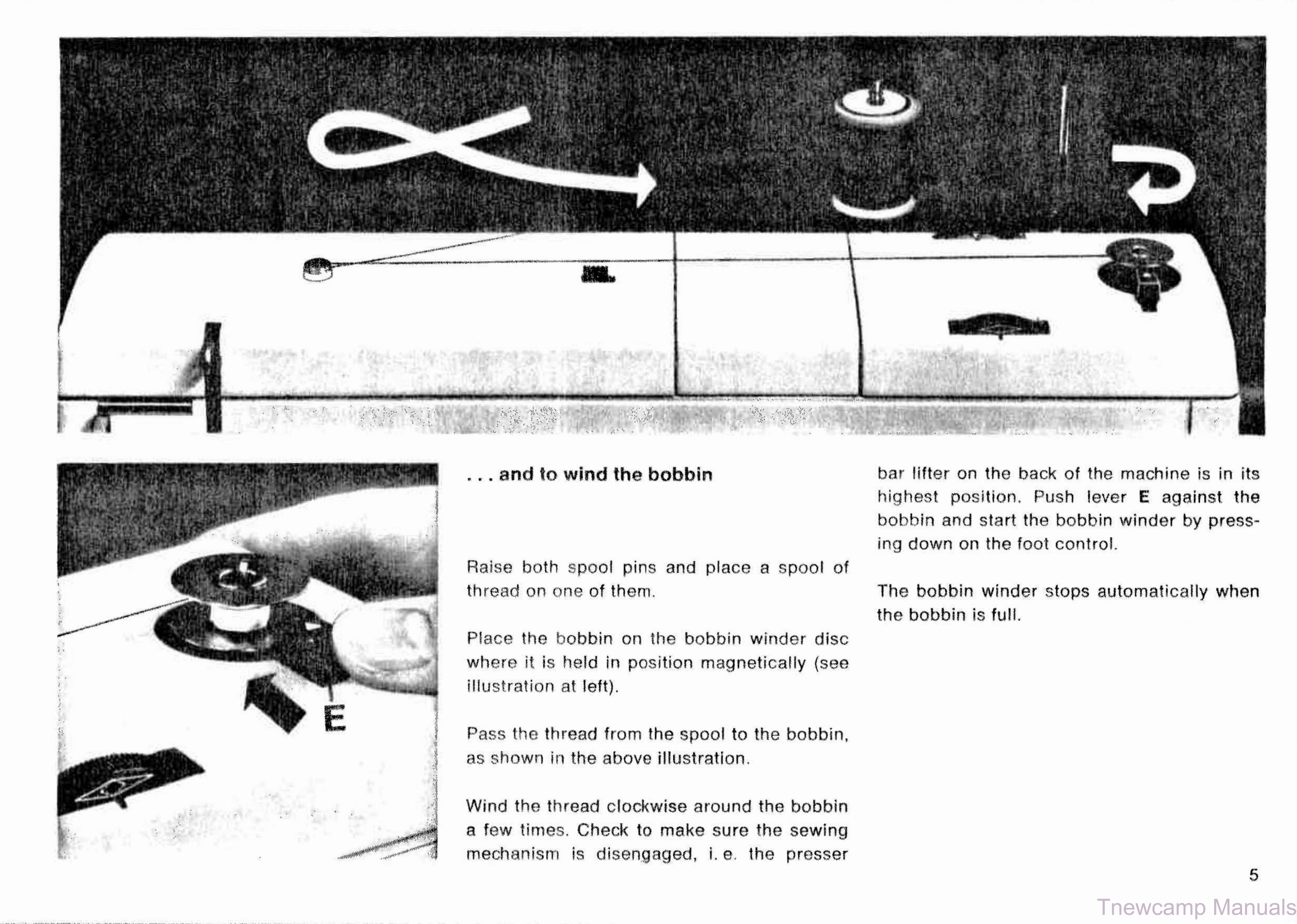 PFAFF 1221 1222 Service Manual and Owners Manual Instruction preview img 6