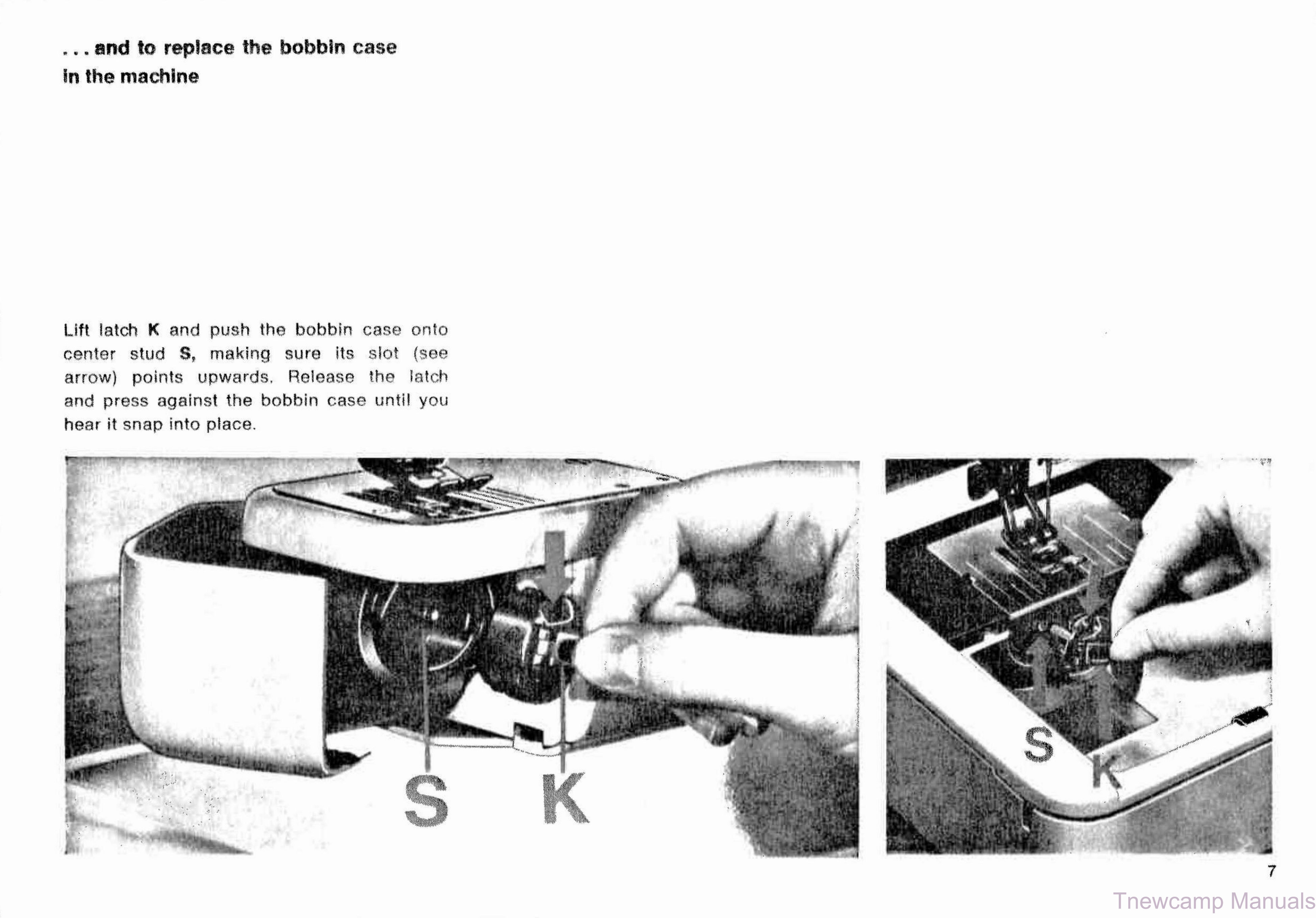 PFAFF 1221 1222 Service Manual and Owners Manual Instruction preview img 8