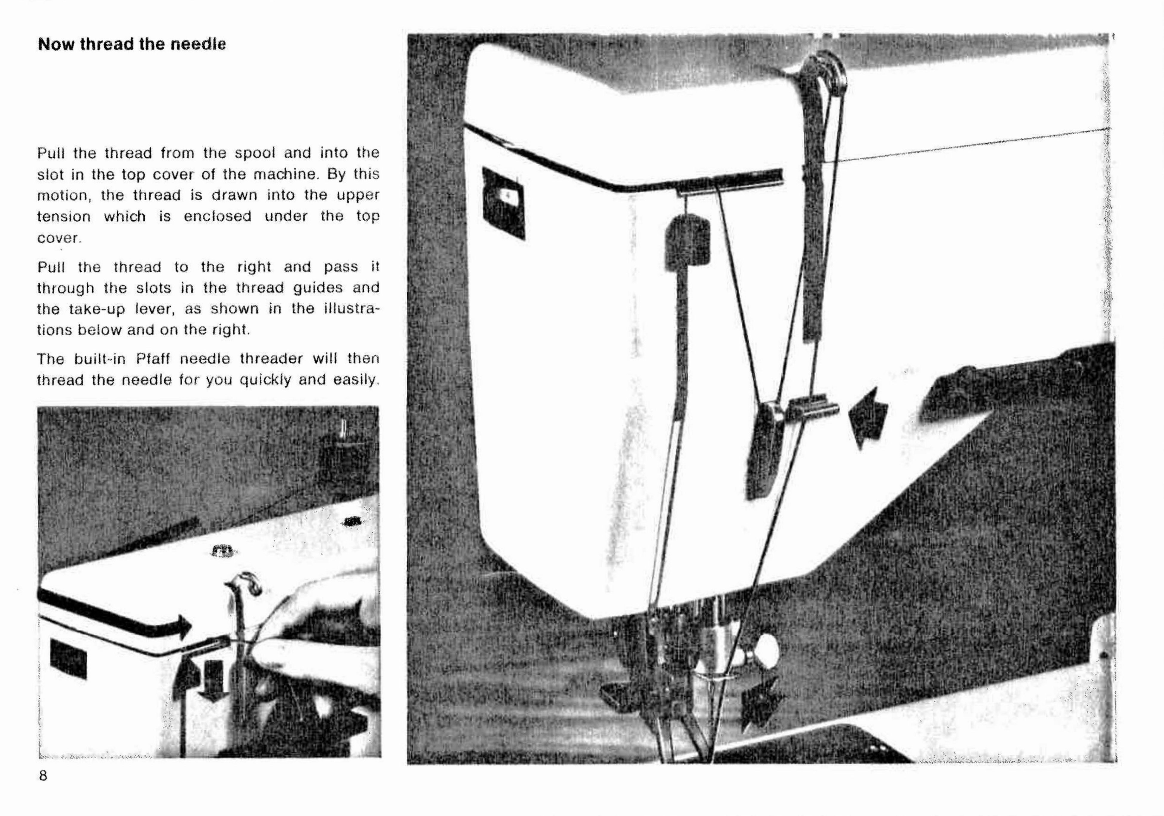 PFAFF 1221 1222 Service Manual and Owners Manual Instruction preview img 9