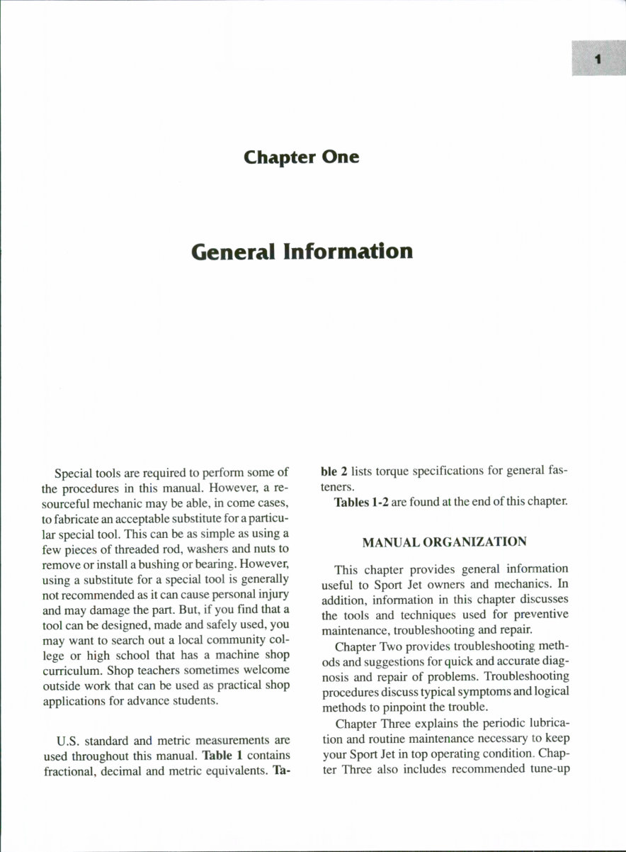 1993-1995 Mercury 90 HP and 120 HP Sport Jet Service & Repair Manual preview img 3