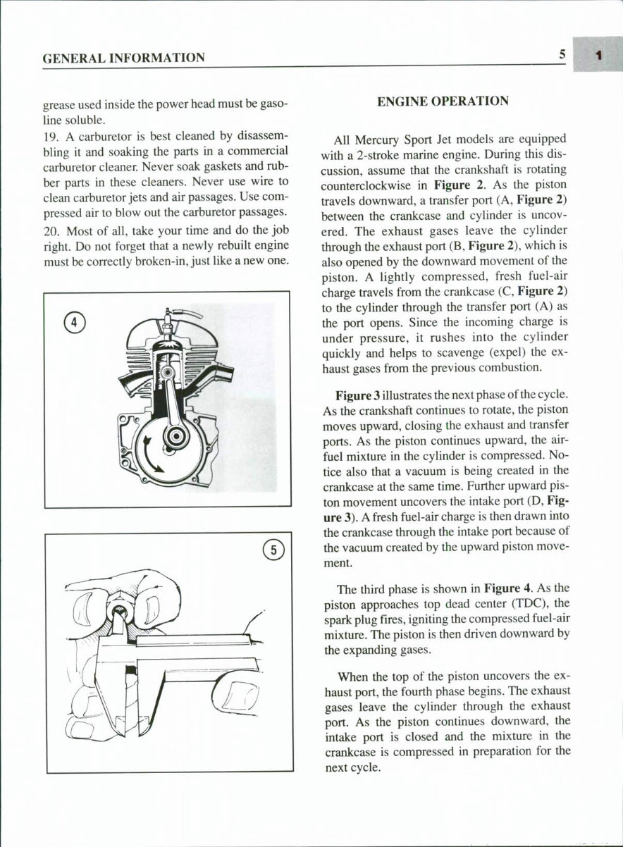 1993-1995 Mercury 90 HP and 120 HP Sport Jet Service & Repair Manual preview img 7