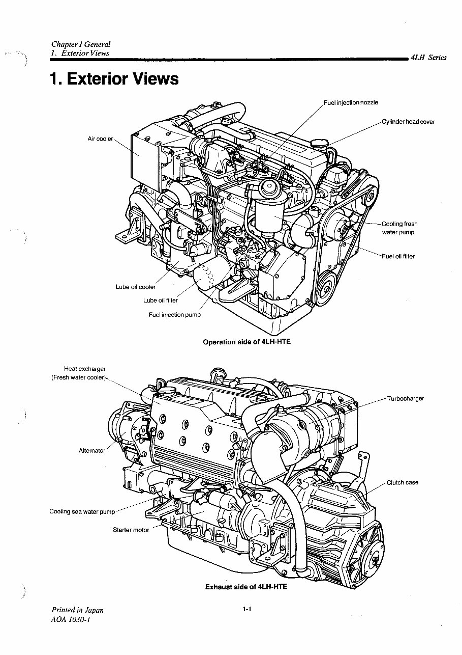Yanmar Marine Diesel Engine 4LH-TE, 4LH-HTE, 4LH-DTE, 4LH-STE Service Repair Workshop Manual preview img 8