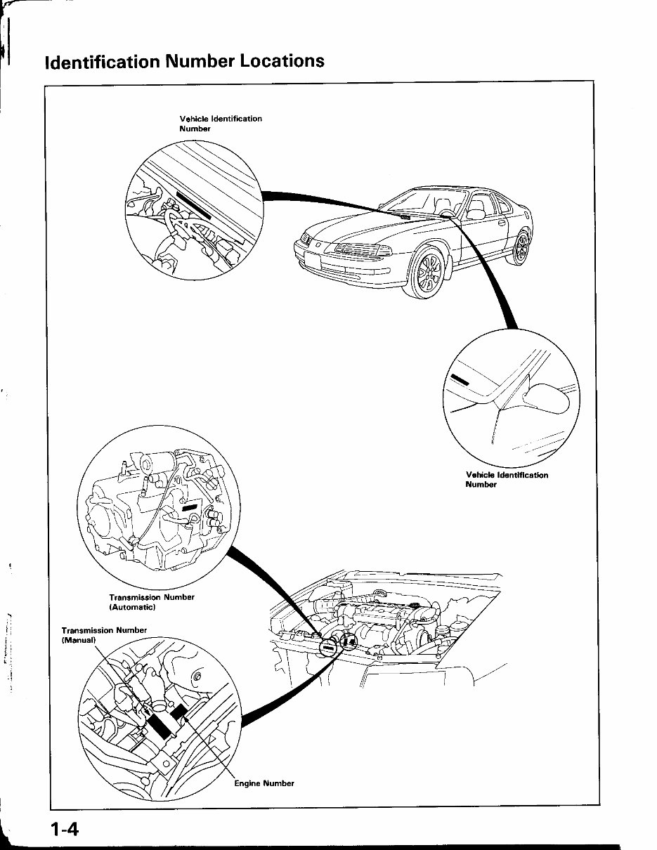 1991-1996 Honda Prelude - OEM Service & Work Shop Manual preview img 5