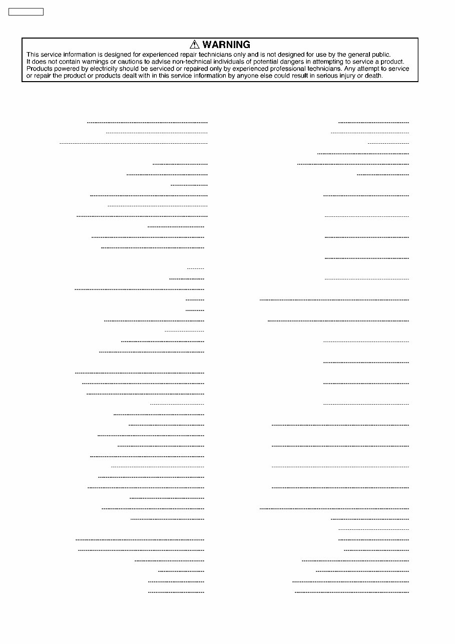 Panasonic DMR-EZ47V EZ47VEB Service Manual and Repair Guide preview img 2