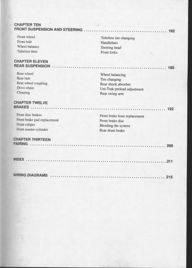 1987-1993 Kawasaki EX 500 GPZ 500 S Service & Repair Manual preview img 5