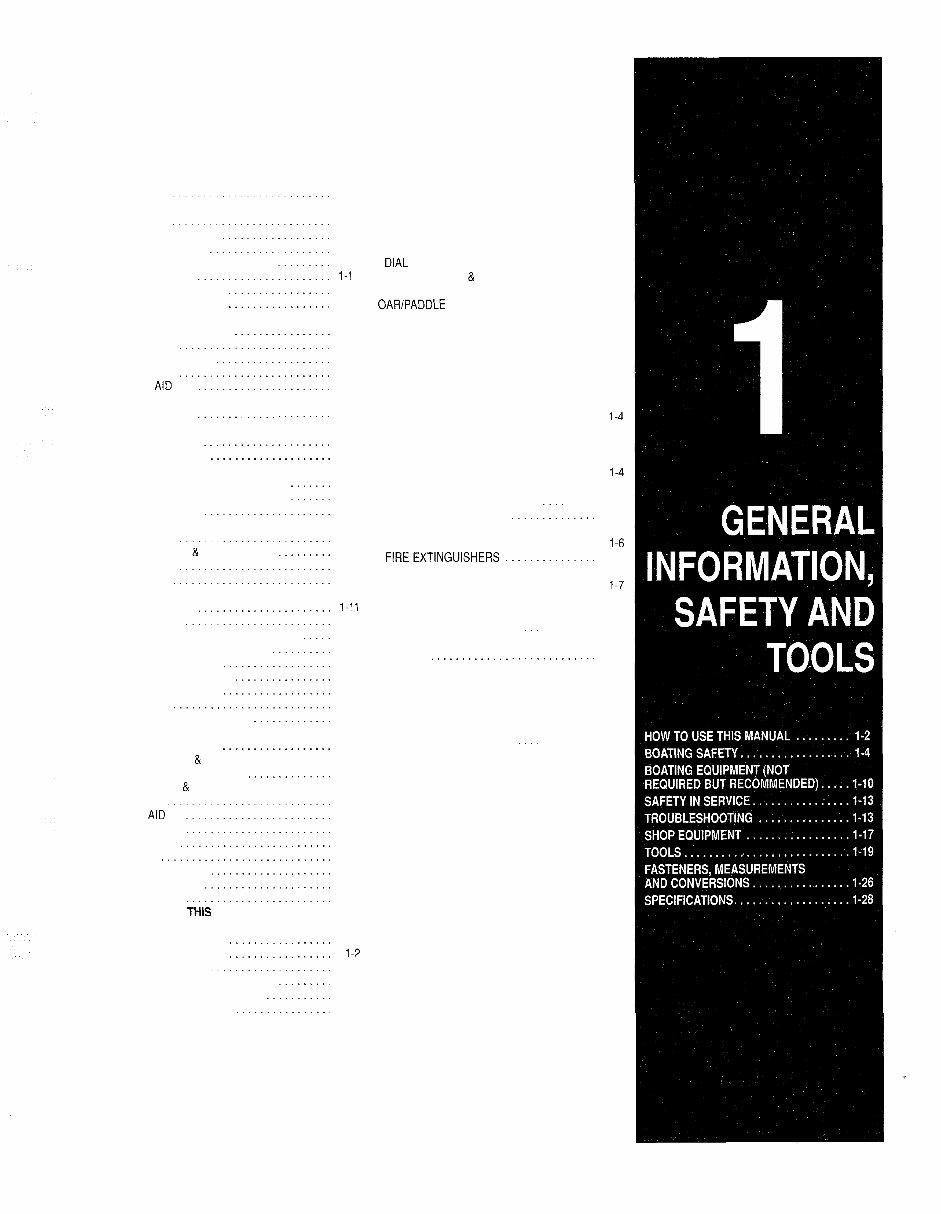 1984-2003 Yamaha Outboards OEM Service & Repair Manual preview img 3
