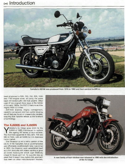 1992-1999 Yamaha XJ600S Diversion Seca 2 Service & Repair Manual preview img 7