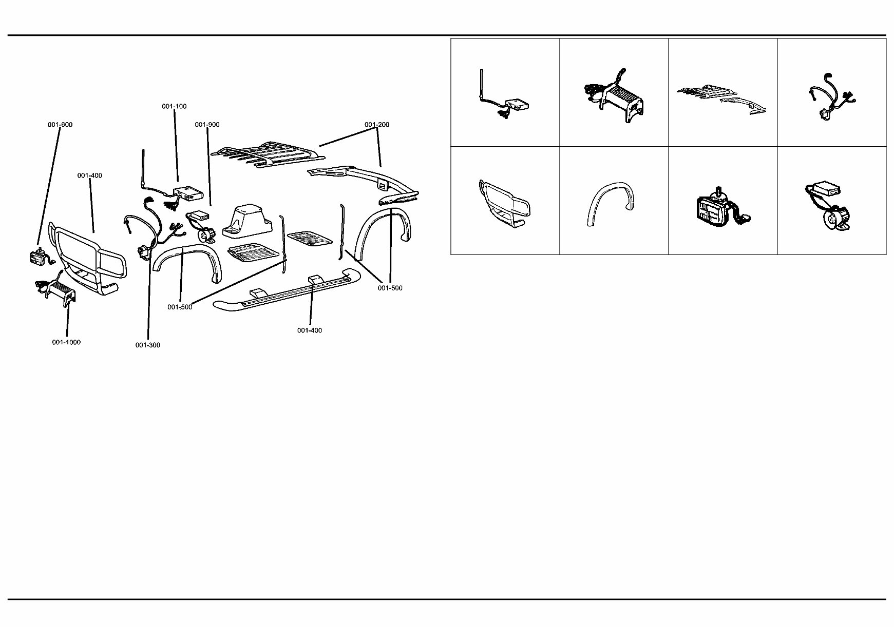 2001 DODGE DURANGO DN Parts Catalog preview img 2
