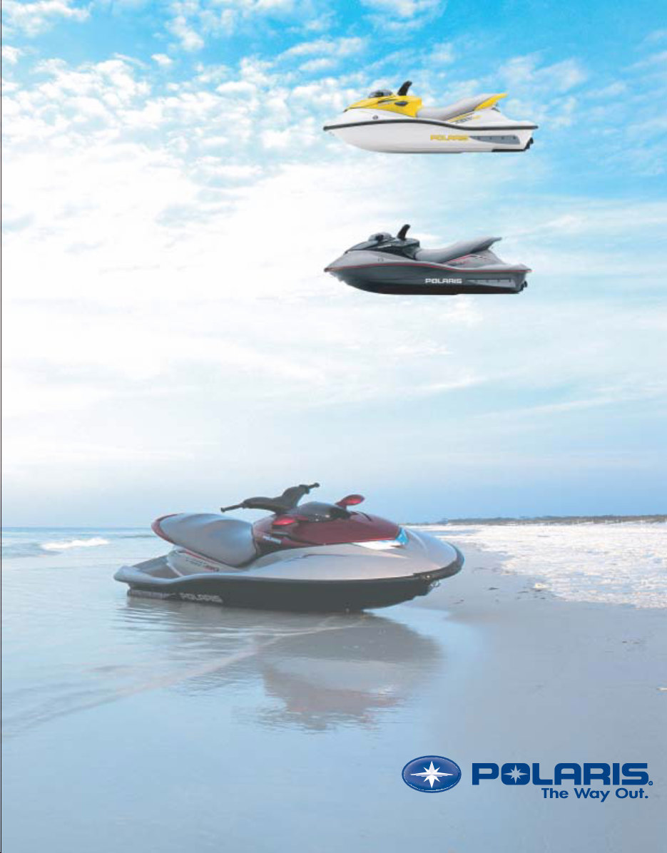 2004 Polaris MSX 110 / 150 4-Stroke Service & Repair Manual preview img 1