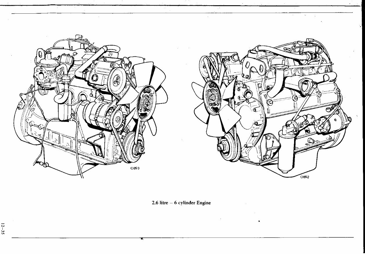 Land Rover LandROVER Overhaul repair manual for the 2.6 LITRE 2.6L 6 cylinder petrol engine preview img 1