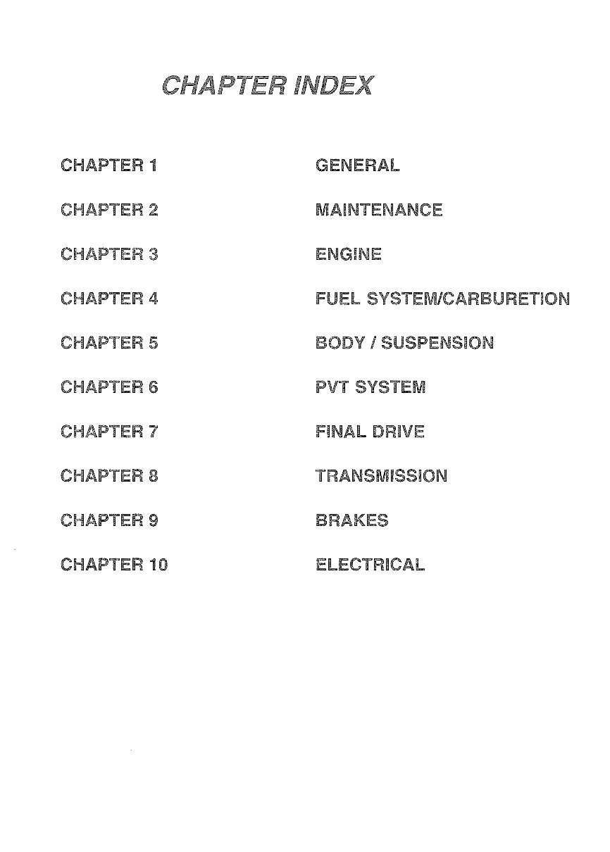 1998-1999 Polaris Big Boss 6x6 ATV Repair Manual preview img 3