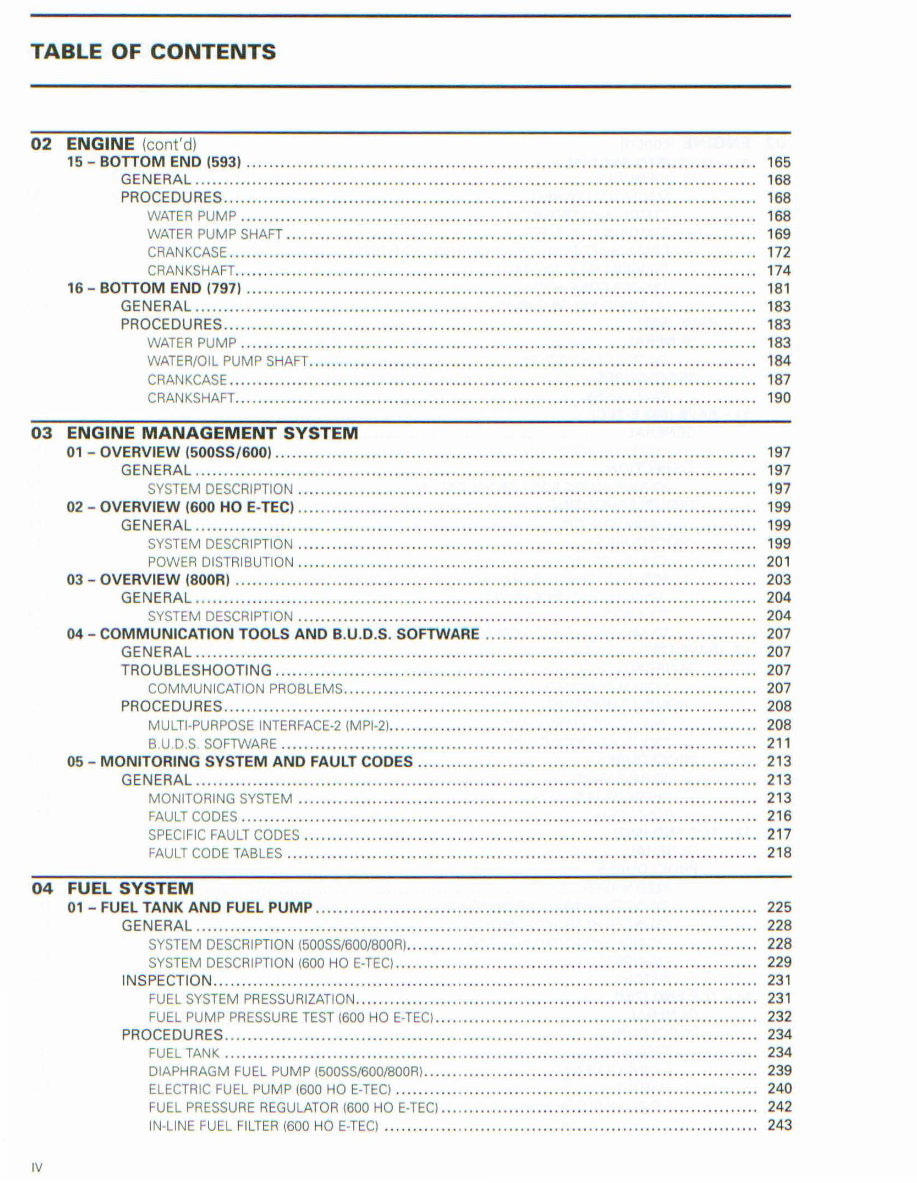 2009 Ski-Doo REV Series Snowmobile Service Manual preview img 4